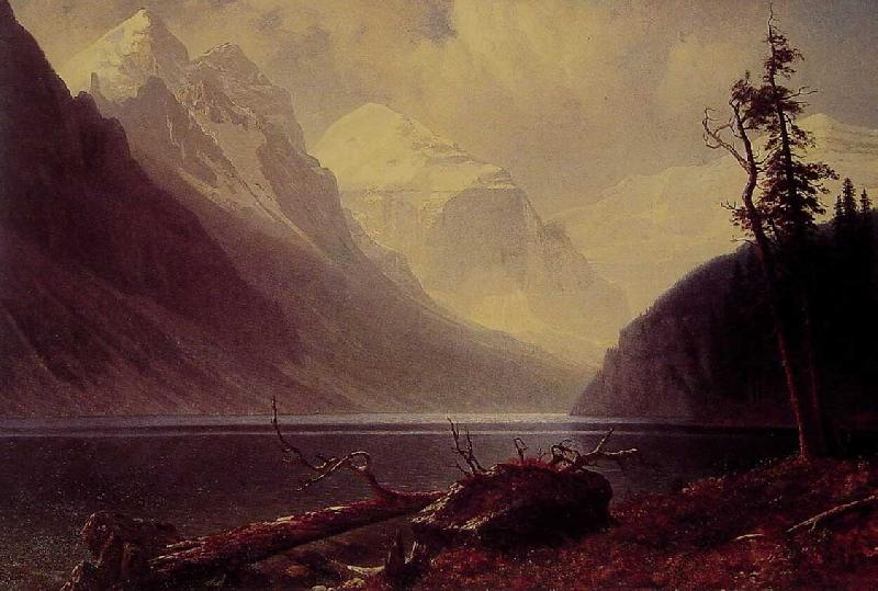 Albert Bierstadt Lake Louise oil painting picture